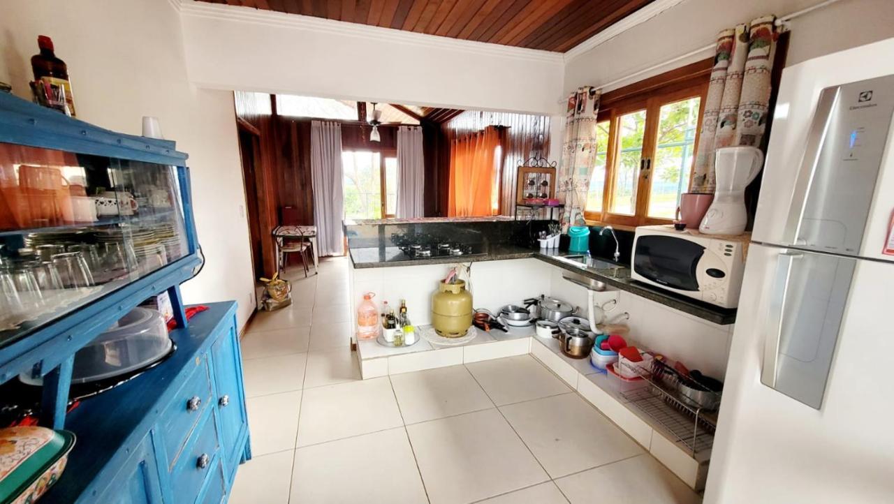 Casa Em Brotas Com Piscina E Churrasqueira 外观 照片