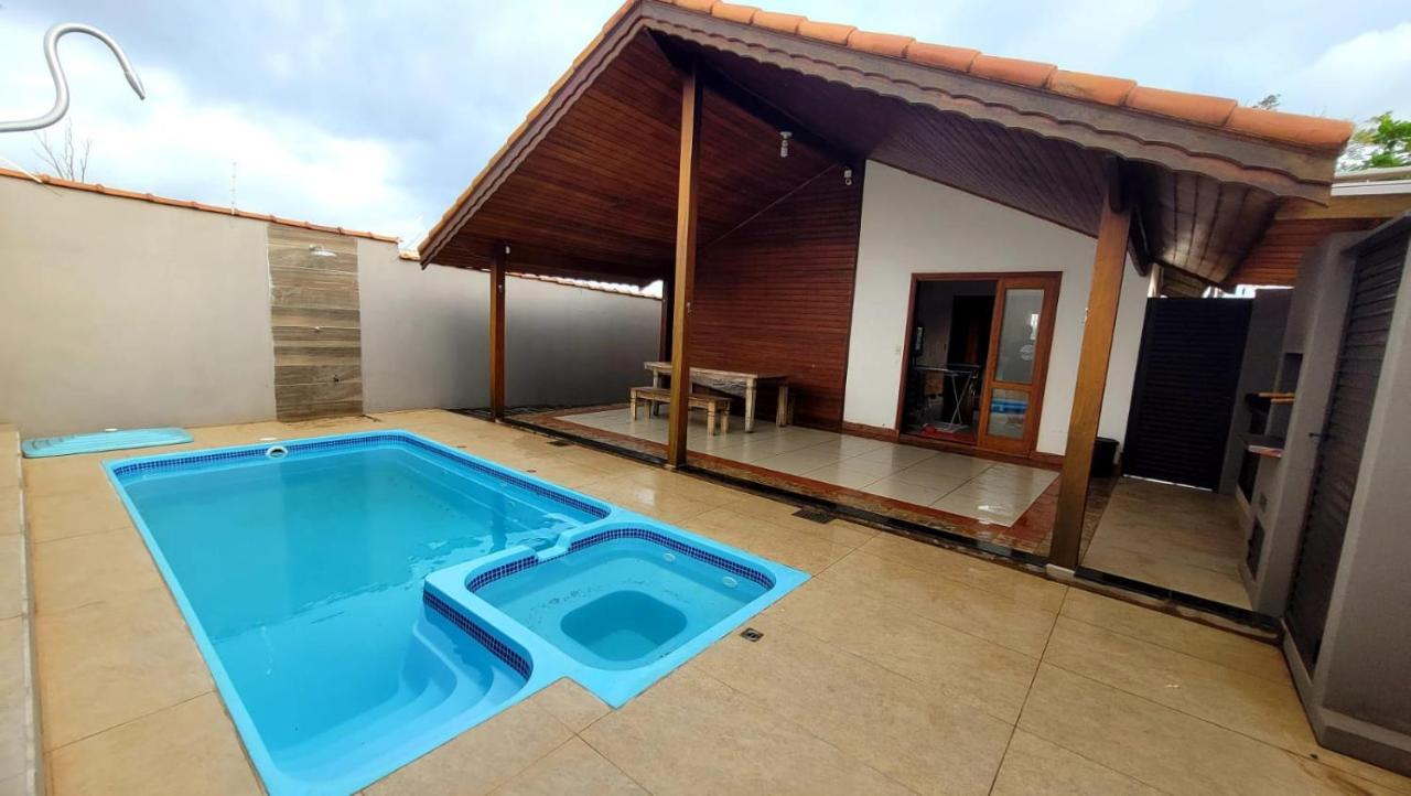 Casa Em Brotas Com Piscina E Churrasqueira 外观 照片